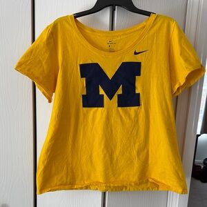Nike University of Michigan tee